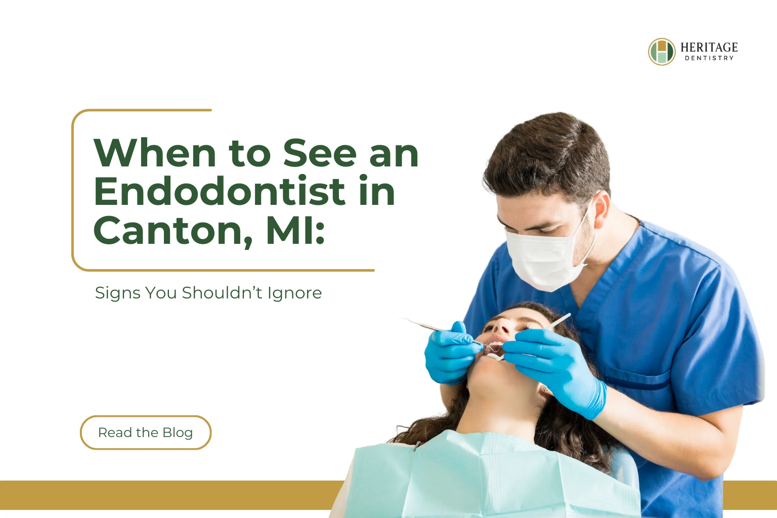 When to See an Endodontist in Canton, MI: Signs You Shouldn’t Ignore